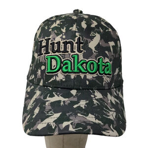 Wraptor Wear Men's Camo Hat Multi Stretch Deer Graphic Embroidered Hunt Dakota
